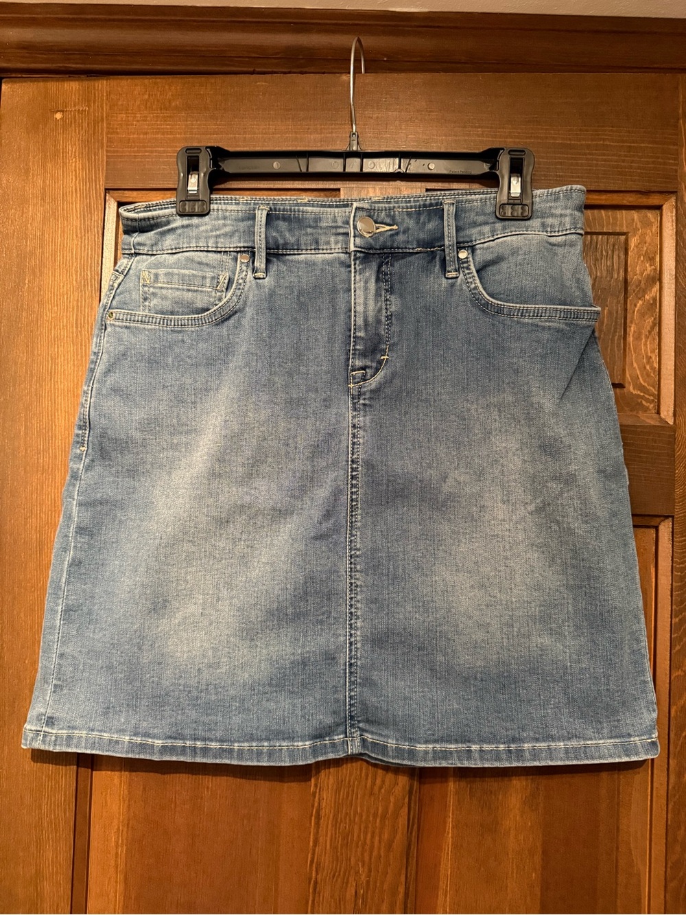Tommy Bahama Light Blue Denim Mini Skirt